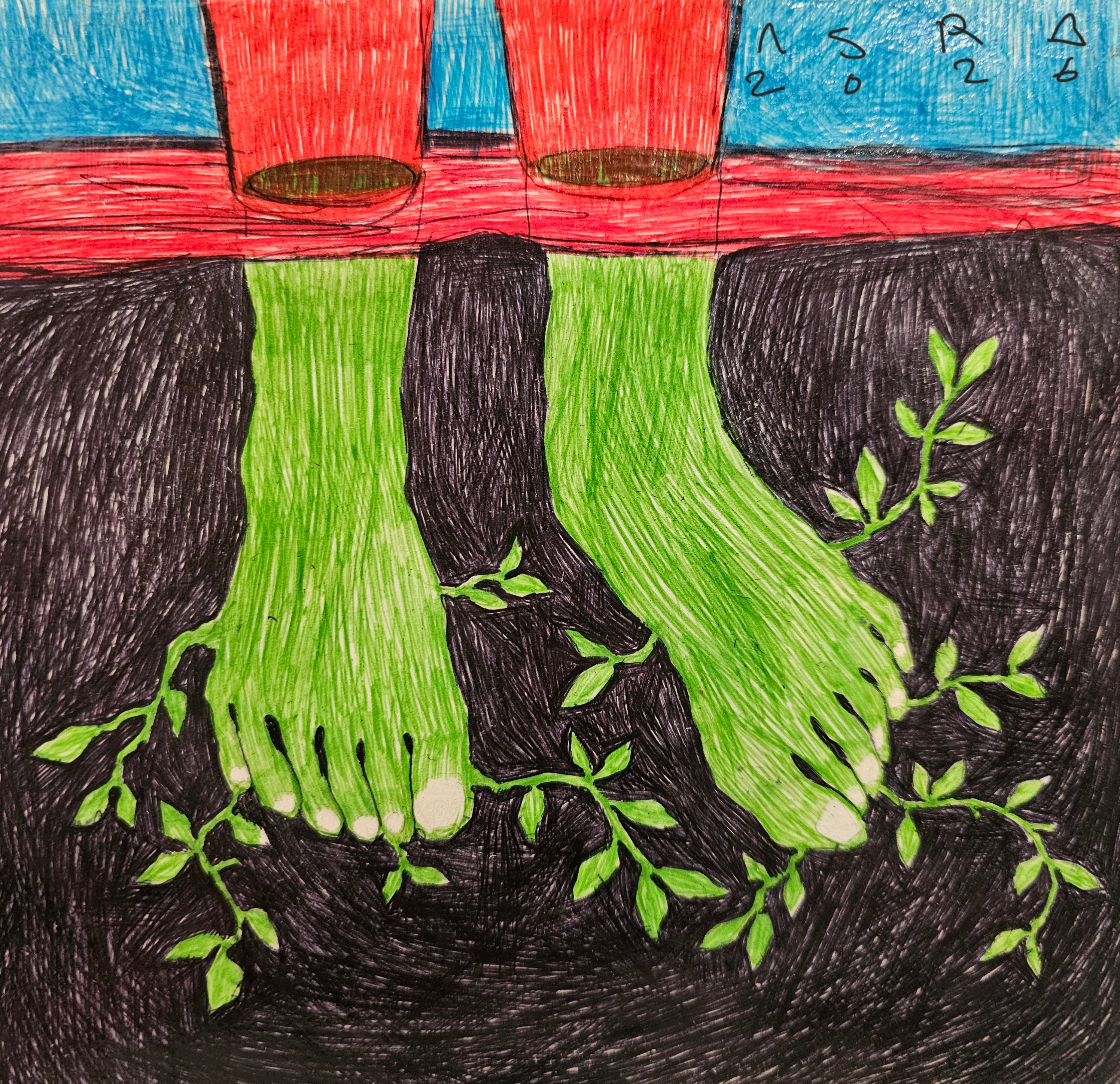 "We Will Be Green" Print