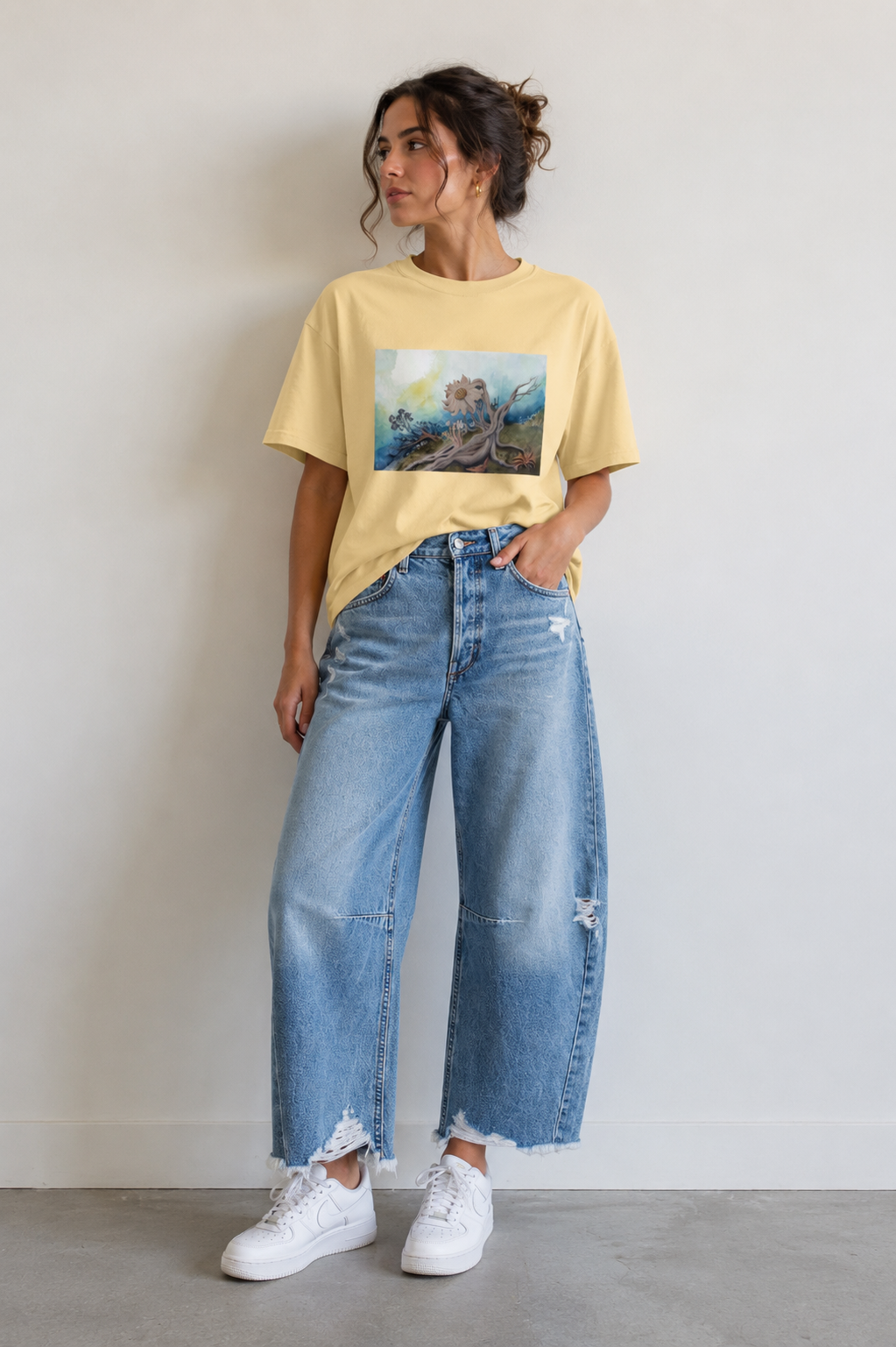 “She Has No Name”Unisex garment-dyed heavyweight T-shirt