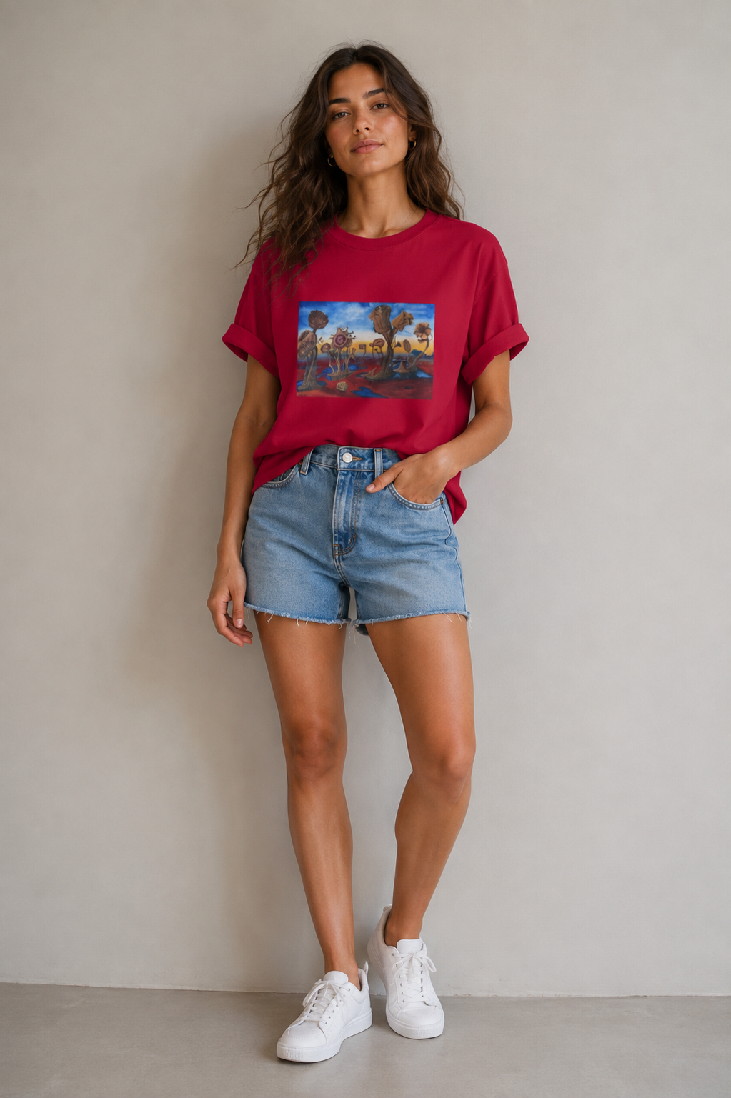 "Limbo" Unisex garment-dyed heavyweight T-shirt
