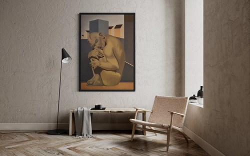 "Alienation 1" Framed Print