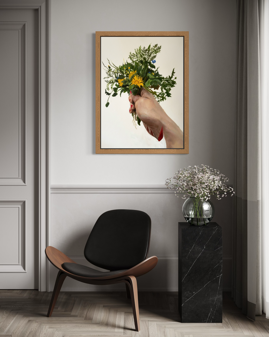 "Welled" Framed Print