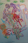 "I'm the Biggest Dog in the Yard" Painting