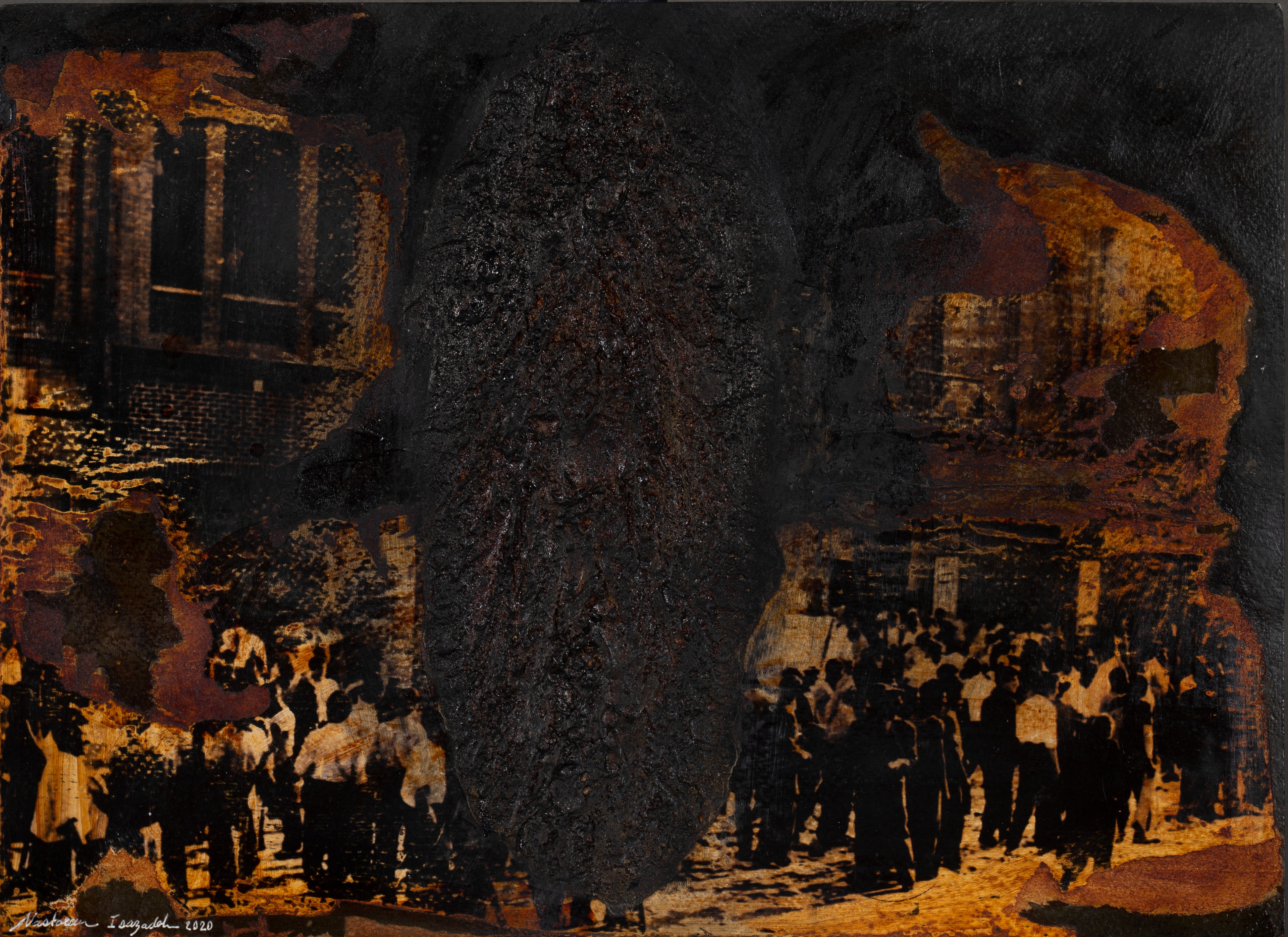 "Istanbul Crossroads 08" Painting