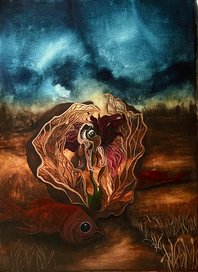 "Still Breathing Painting" Print