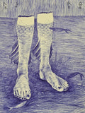 "Where Are My Feet?" Print