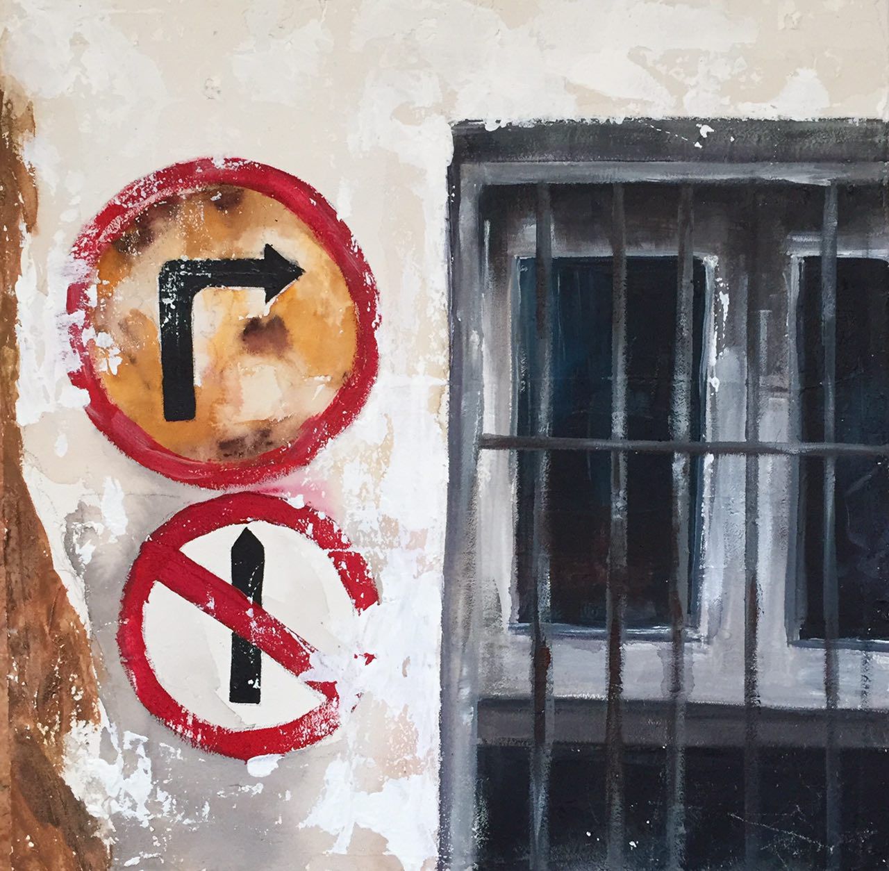 "Wall Patterns" Painting